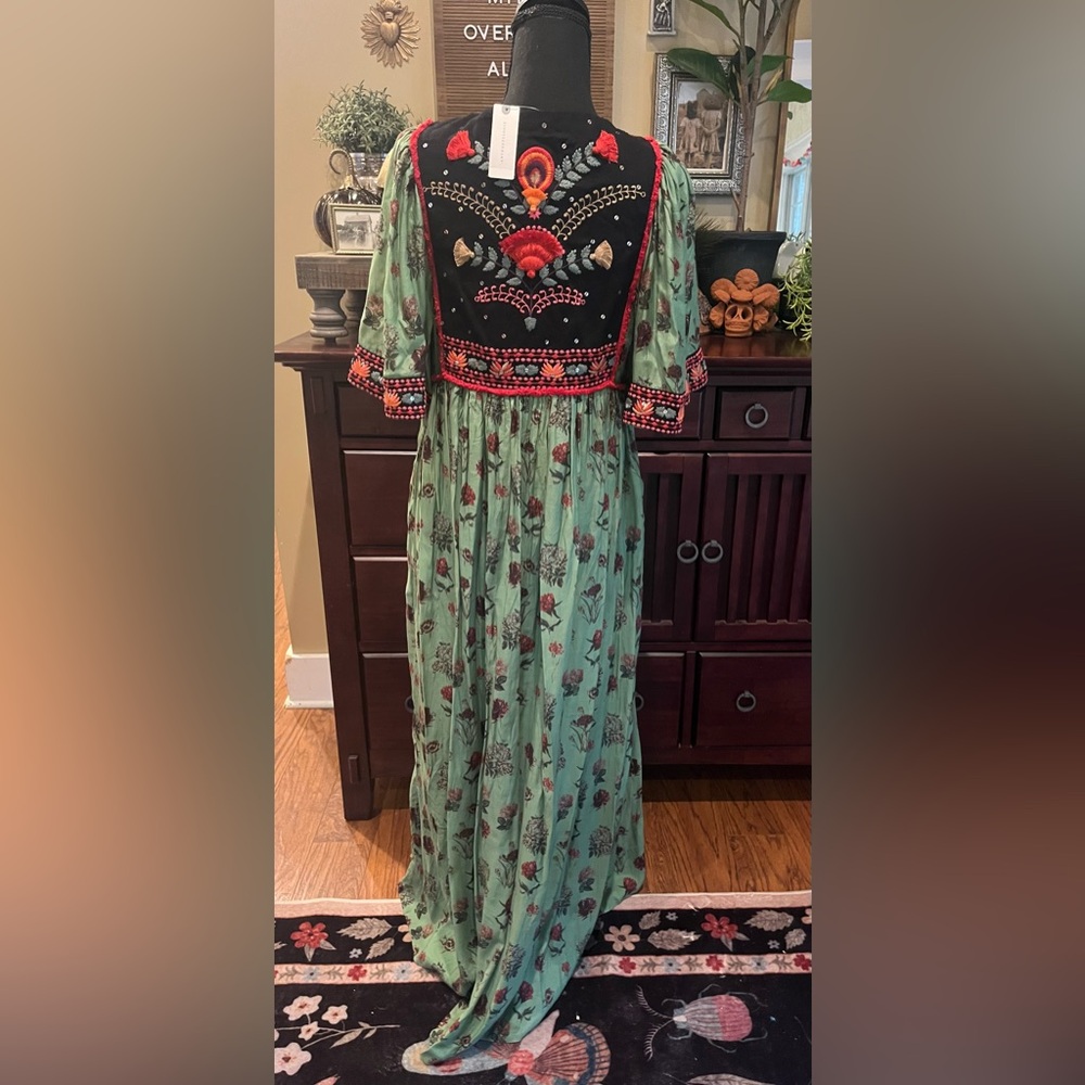 Anthropologie Verb Basil Dress NWT Sz S - Picture 7 of 13
